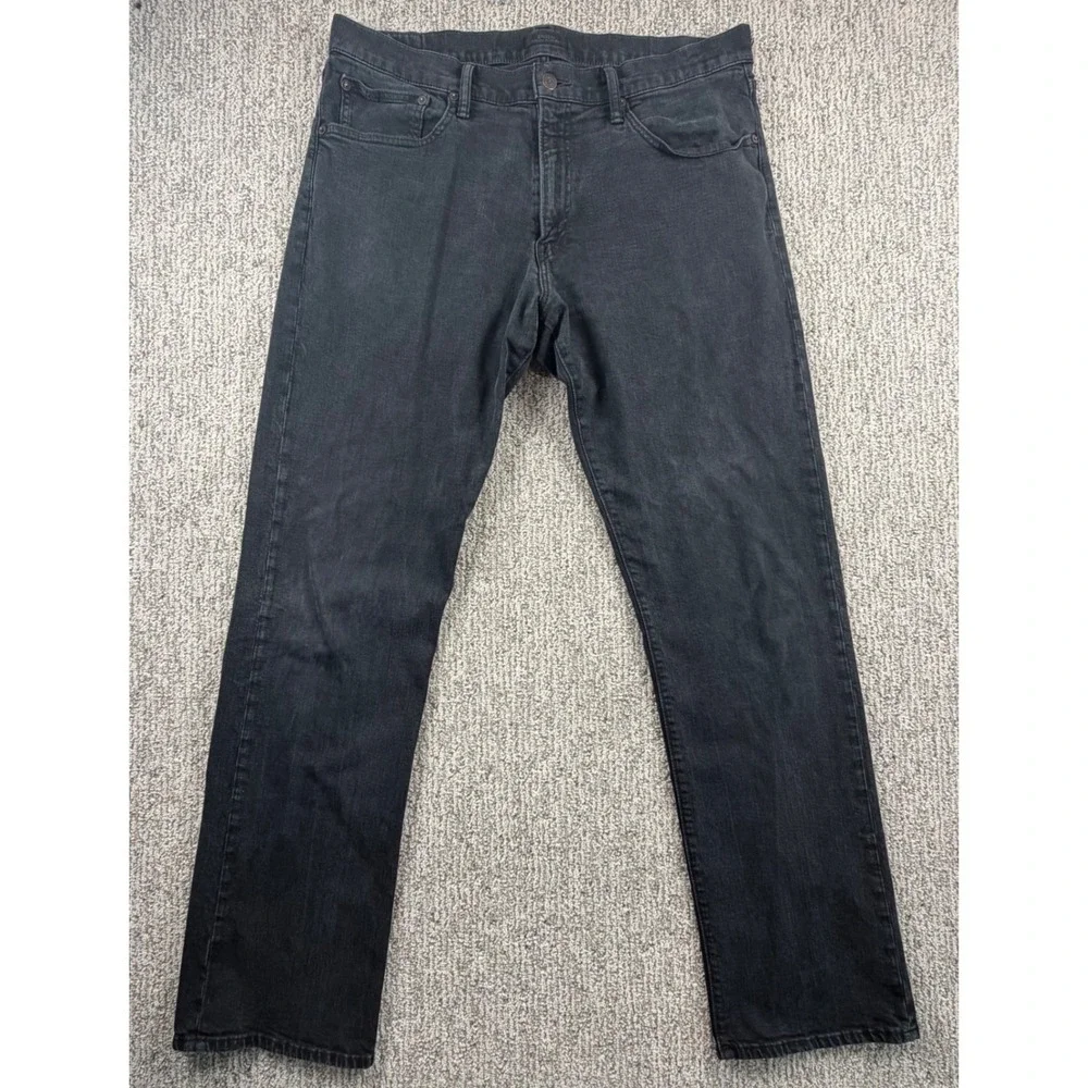 Polo Ralph Lauren Jeans Men 36x34 Black Classic Fit Straight Leg Denim 710716228
